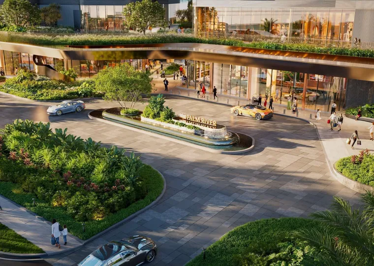 Commercial Lane — phố thương mại nội khu Palm City