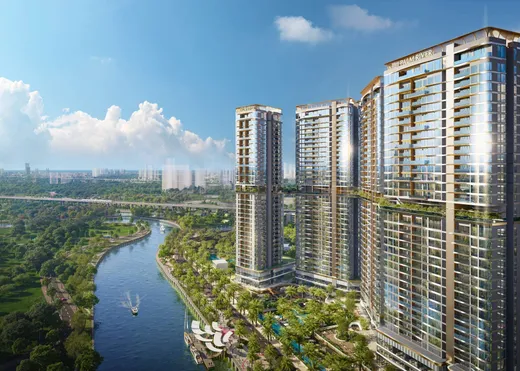 Palm River — tầm nhìn ôm trọn sông Giồng Ông Tố